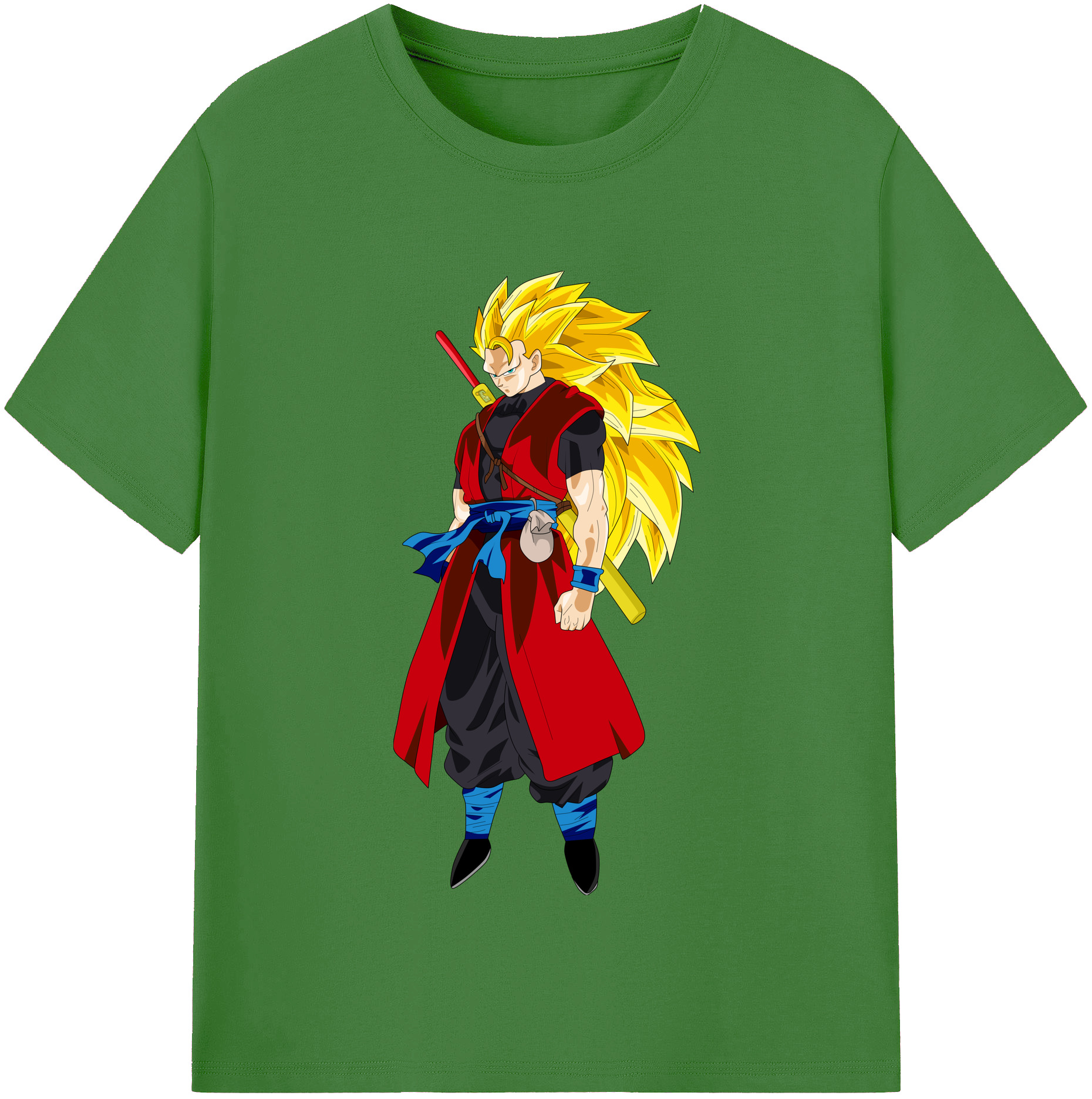 （画像用） ドラゴンボール トランクス（Torankusu）DRAGON BALL Trunks レディースカジュアルプリントTシャツ（綿100％）